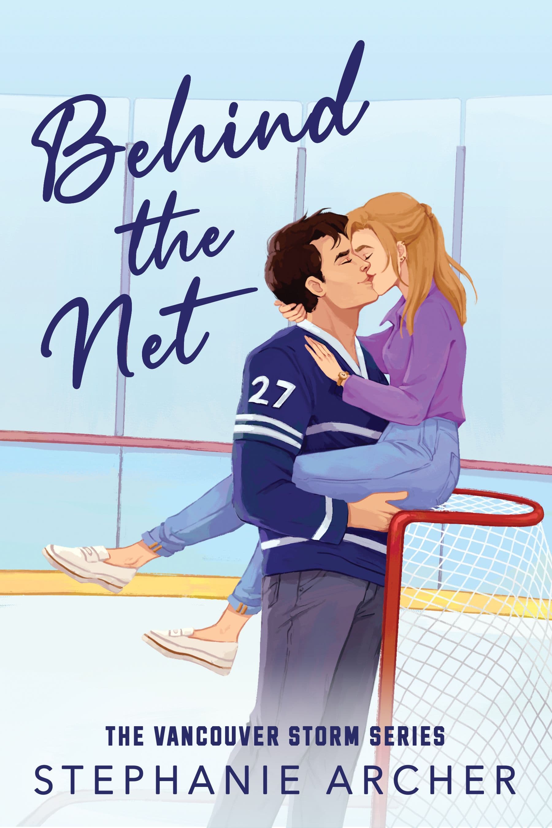 Behind the Net book cover