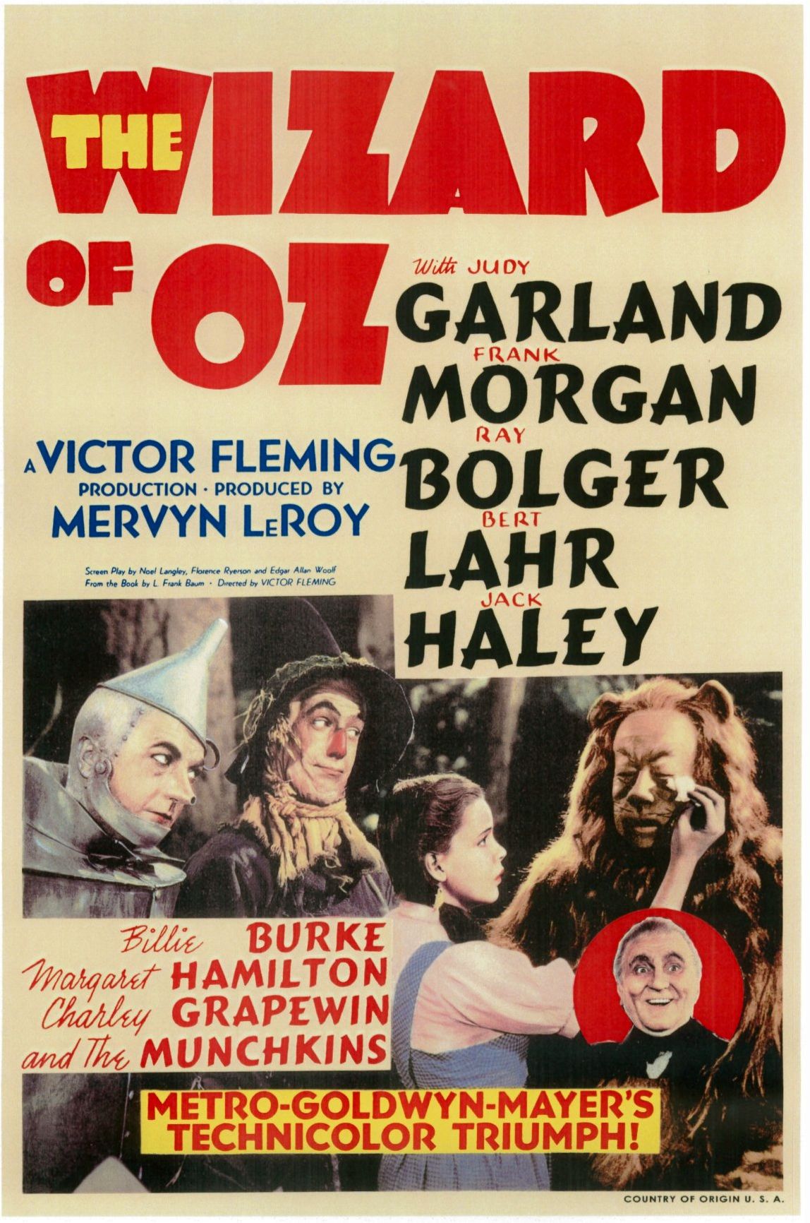 The Wizard of Oz poster